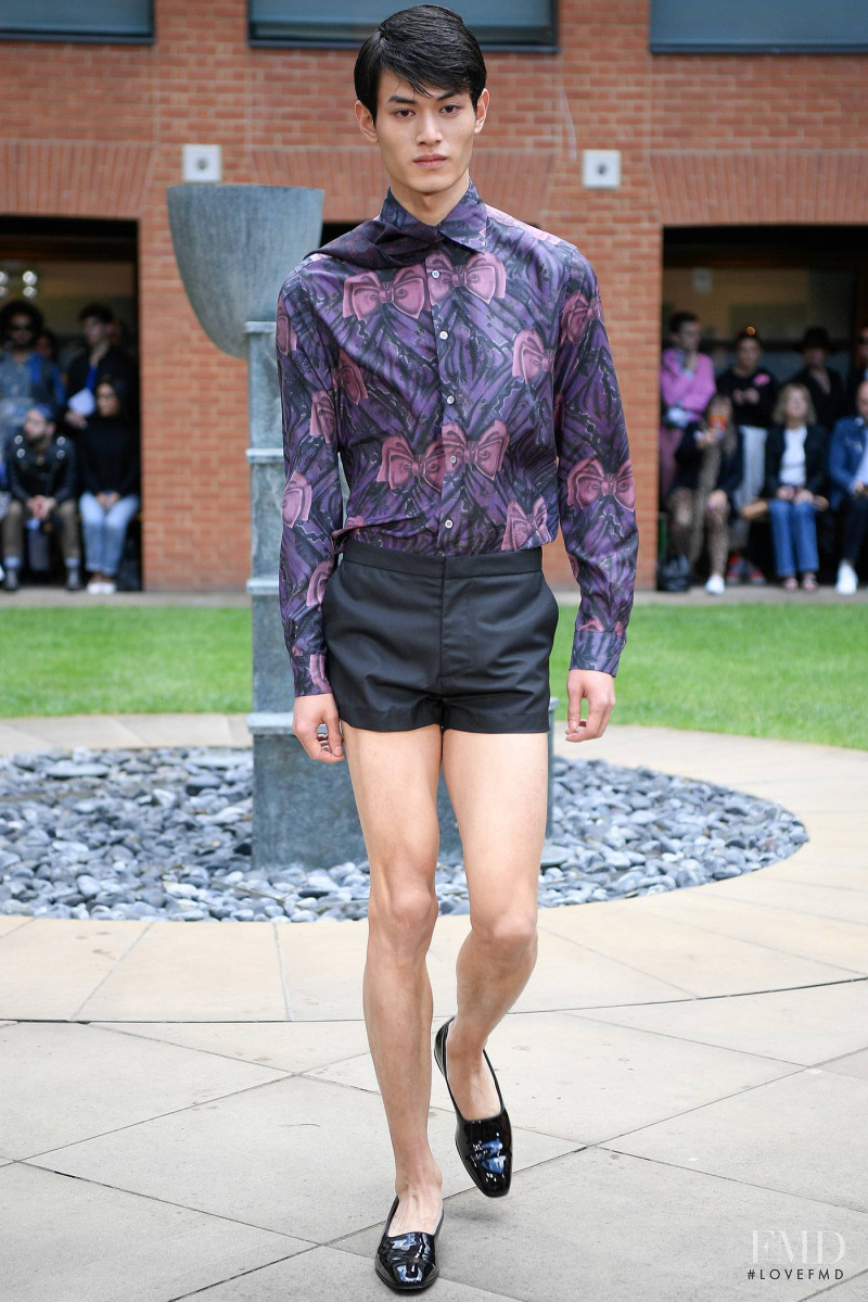 Edward Crutchley fashion show for Spring/Summer 2020