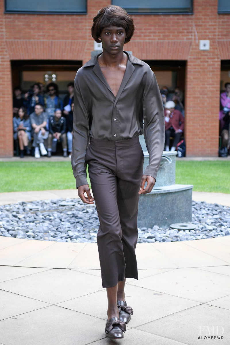 Edward Crutchley fashion show for Spring/Summer 2020