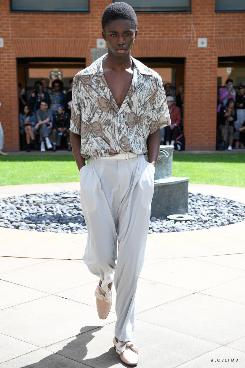 Edward Crutchley fashion show for Spring/Summer 2020