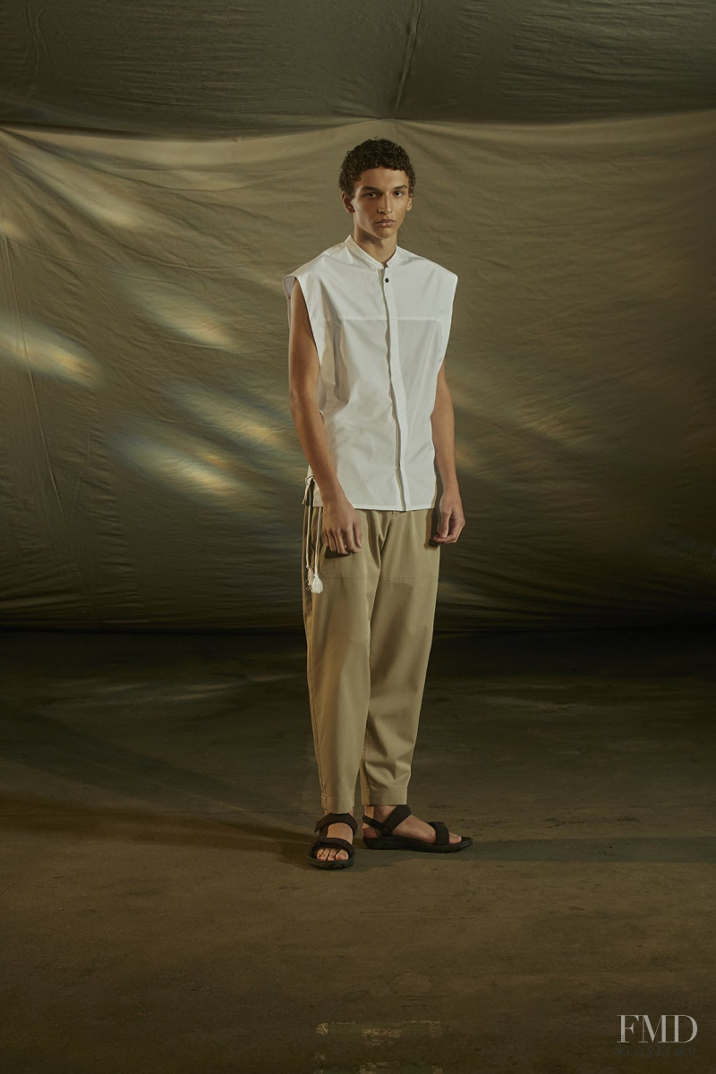Jethro Sapon featured in  the Qasimi lookbook for Spring/Summer 2021