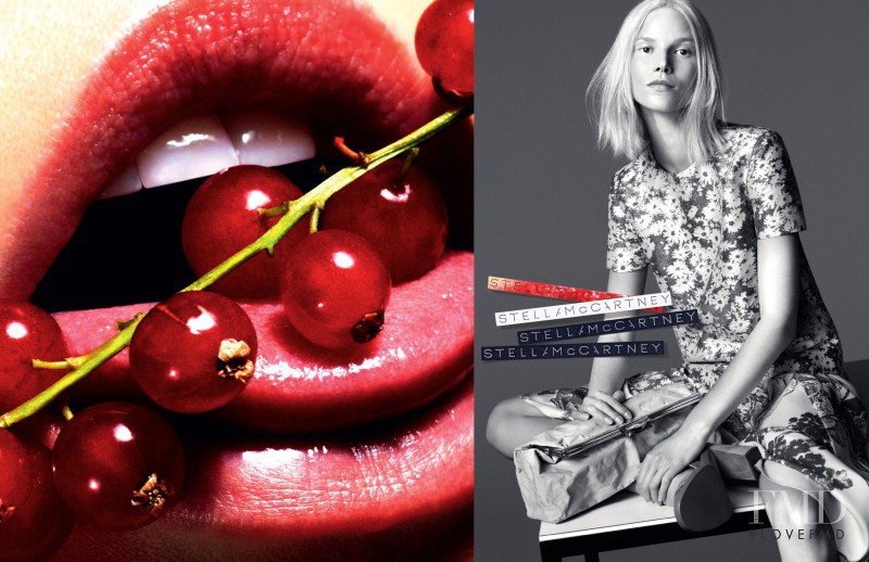 Suvi Koponen featured in  the Stella McCartney advertisement for Spring/Summer 2014