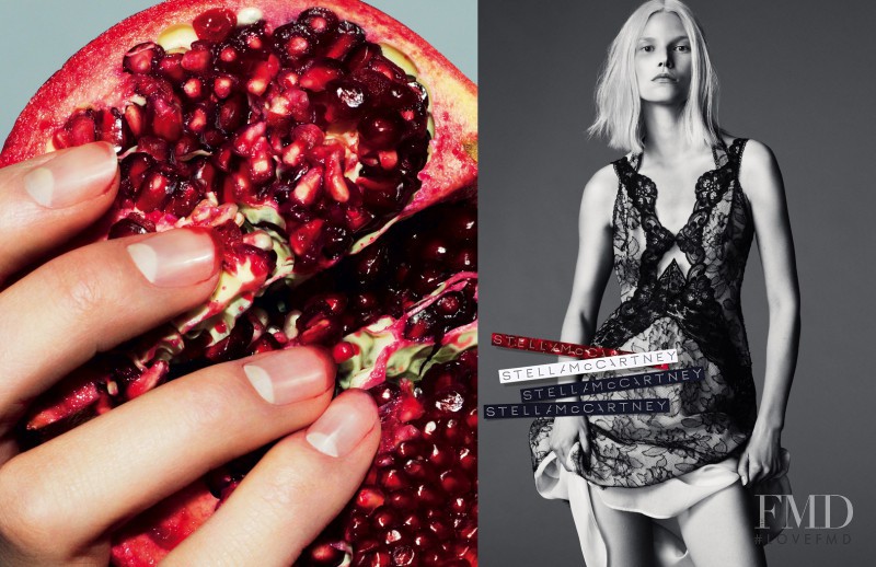 Suvi Koponen featured in  the Stella McCartney advertisement for Spring/Summer 2014