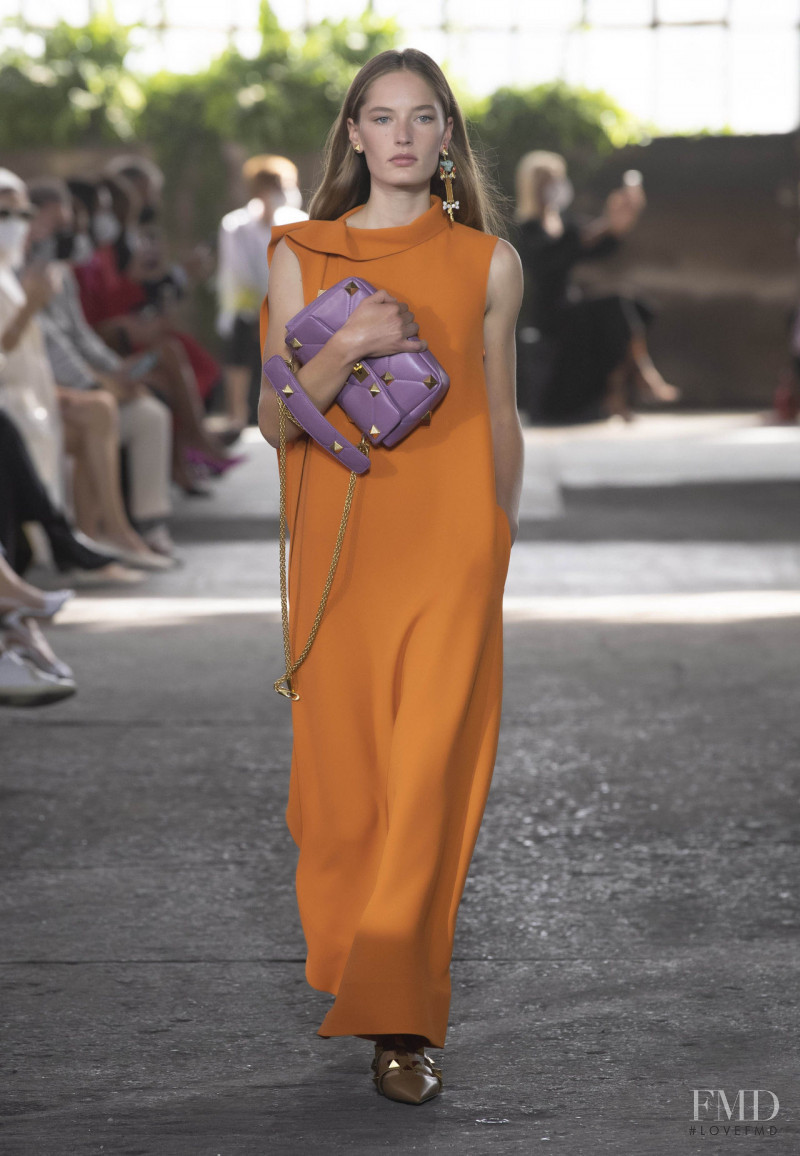 Gemma Francis-Burnett featured in  the Valentino fashion show for Spring/Summer 2021