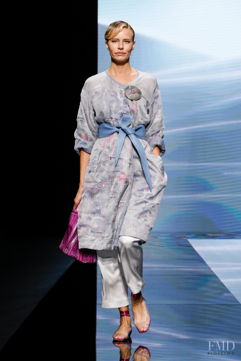 Phenelope Wulff featured in  the Giorgio Armani fashion show for Spring/Summer 2021