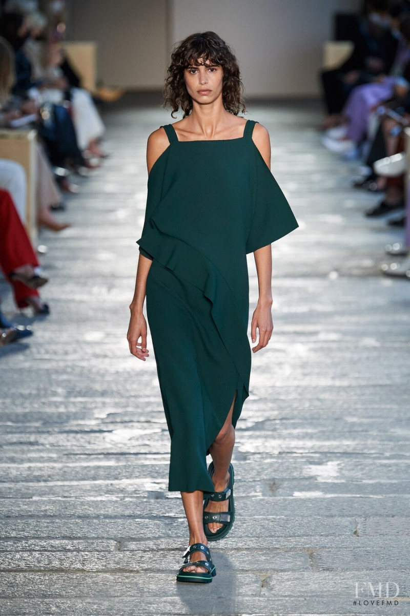 Mica Arganaraz featured in  the Boss by Hugo Boss fashion show for Spring/Summer 2021