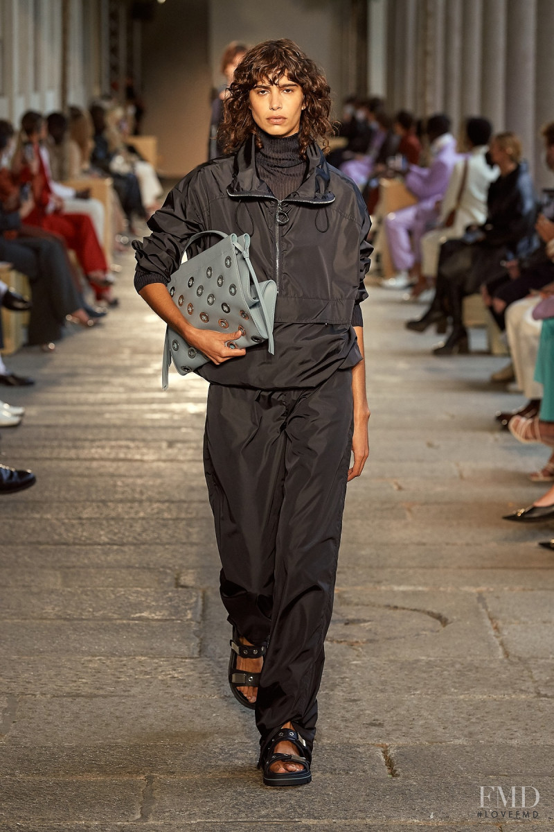 Mica Arganaraz featured in  the Boss by Hugo Boss fashion show for Spring/Summer 2021