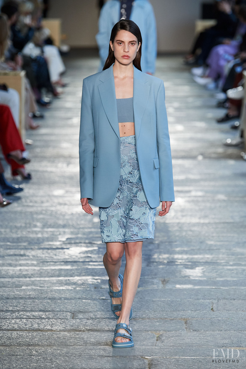 Denise Ascuet featured in  the Boss by Hugo Boss fashion show for Spring/Summer 2021