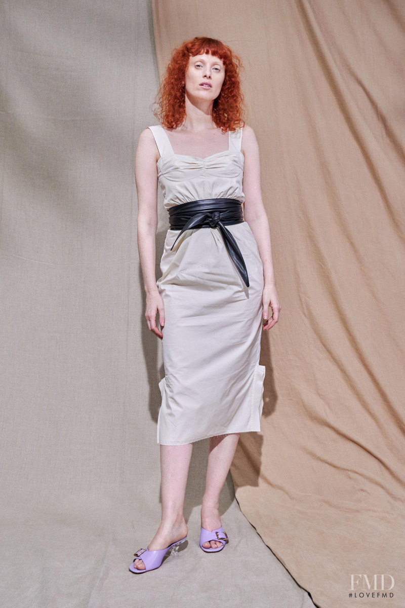 Karen Elson featured in  the Tod\'s lookbook for Spring/Summer 2021