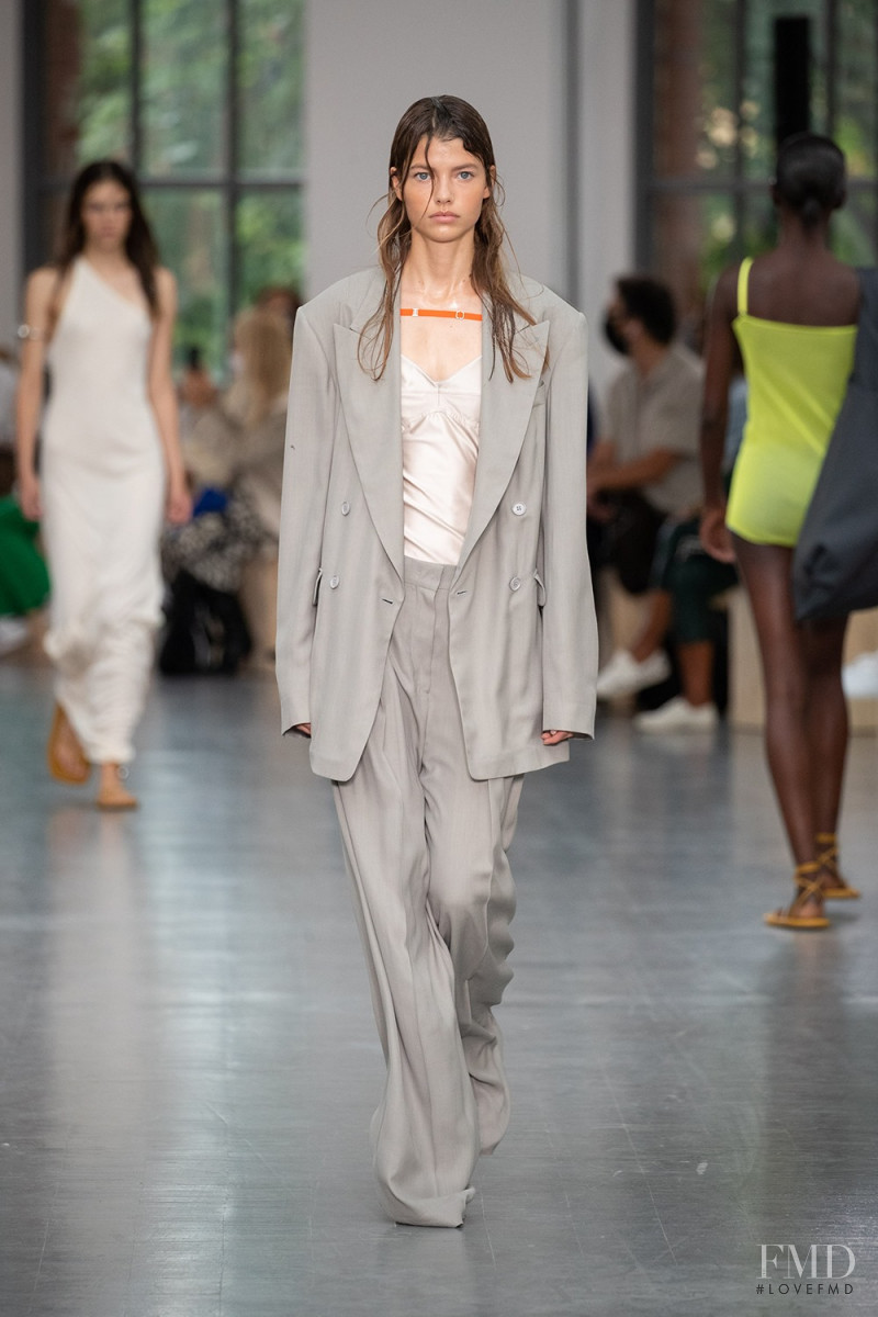 Mathilde Henning featured in  the Sportmax fashion show for Spring/Summer 2021