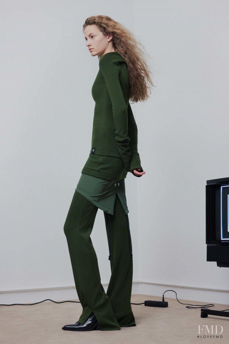 Felice Noordhoff featured in  the Paco Rabanne lookbook for Pre-Fall 2018