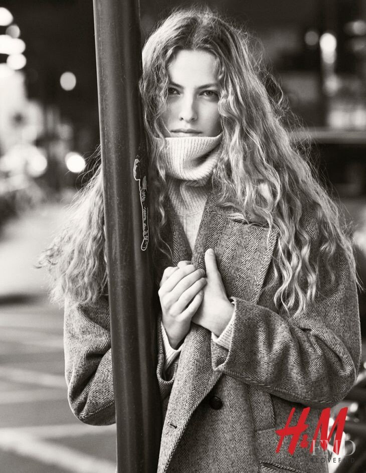 Felice Noordhoff featured in  the H&M advertisement for Autumn/Winter 2019