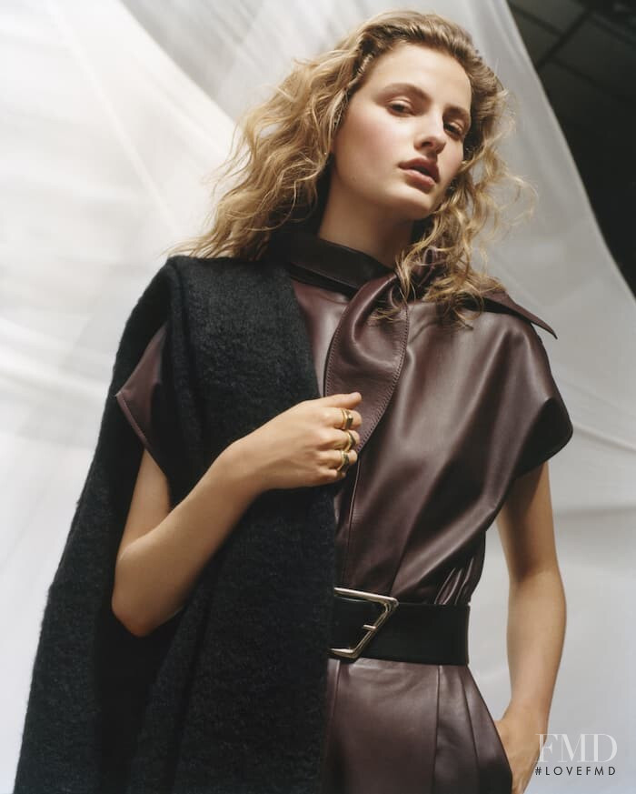 Felice Noordhoff featured in  the Massimo Dutti The Movement Study lookbook for Autumn/Winter 2020