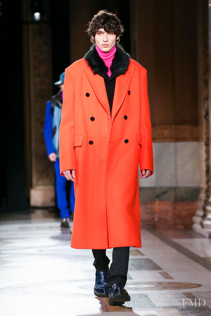 Mario Lopez featured in  the Berluti fashion show for Autumn/Winter 2020