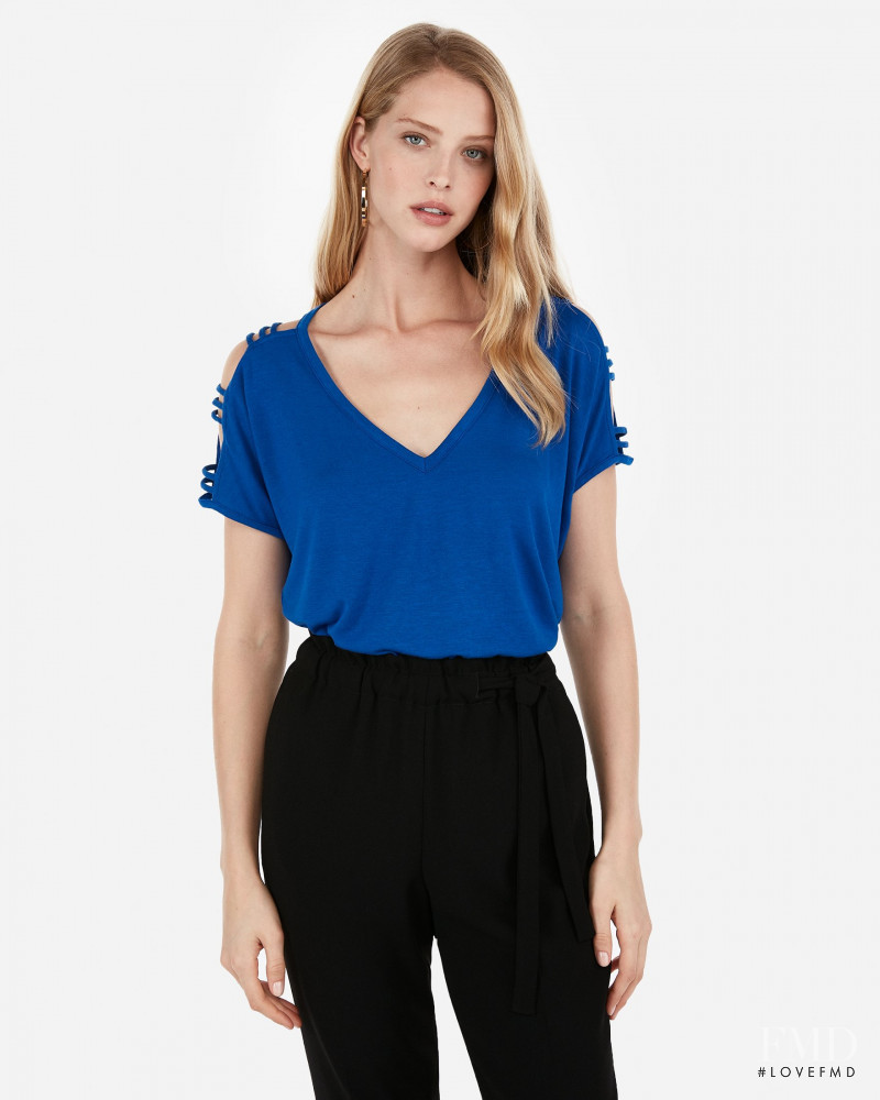 Abby Champion featured in  the Express catalogue for Spring/Summer 2019