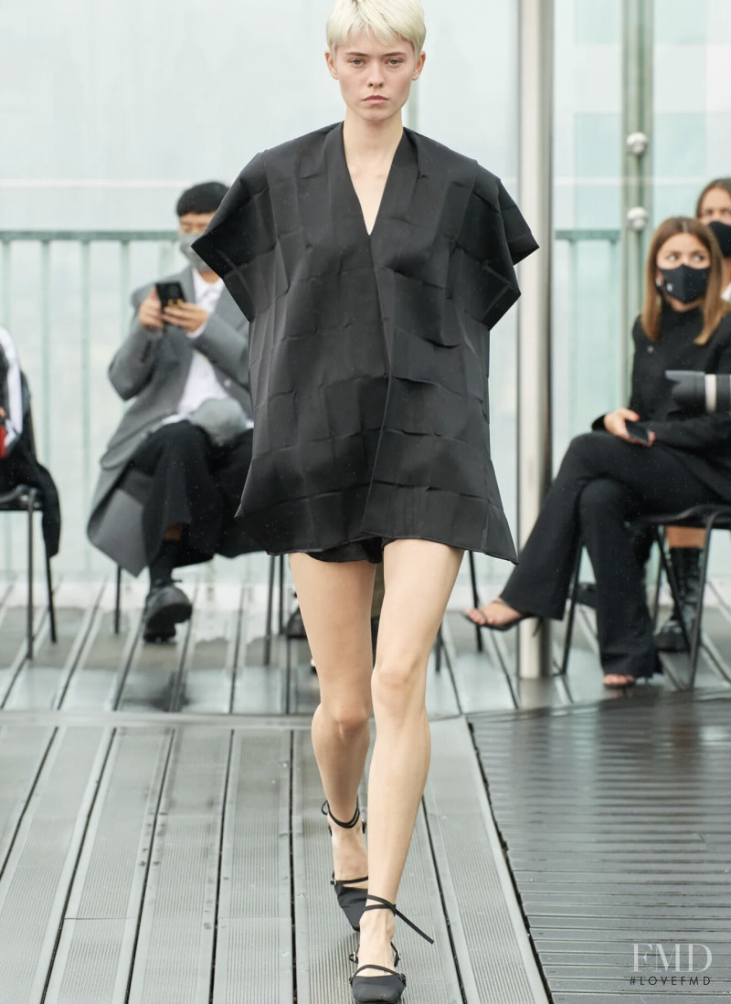 Maike Inga featured in  the Coperni fashion show for Spring/Summer 2020
