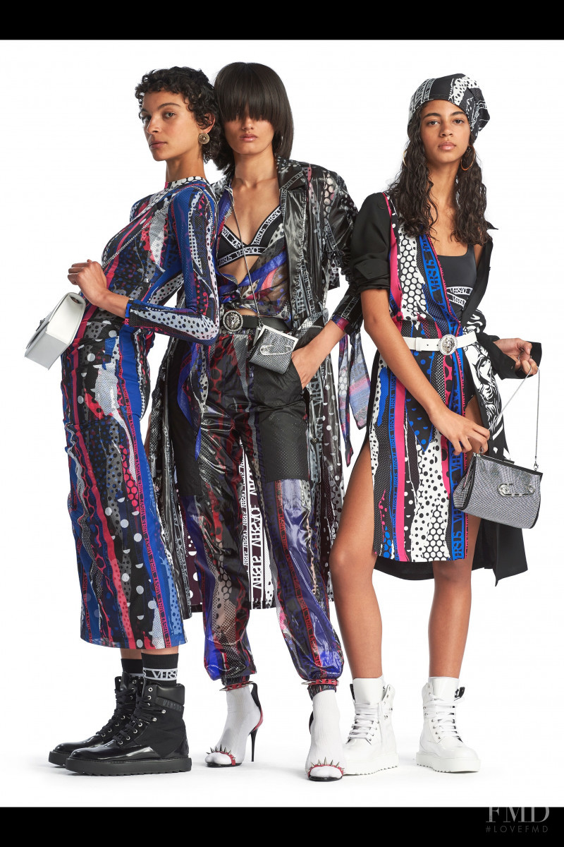 Rocio Marconi featured in  the Versus lookbook for Resort 2019