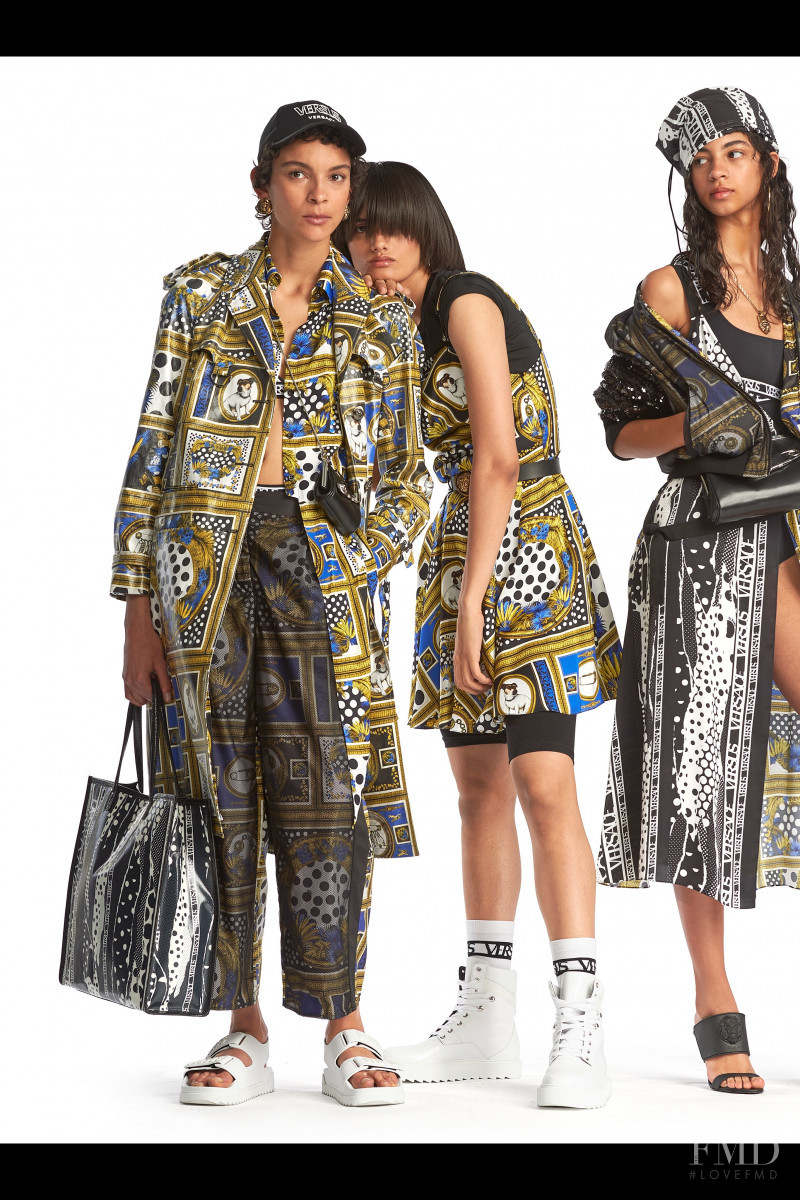 Rocio Marconi featured in  the Versus lookbook for Resort 2019