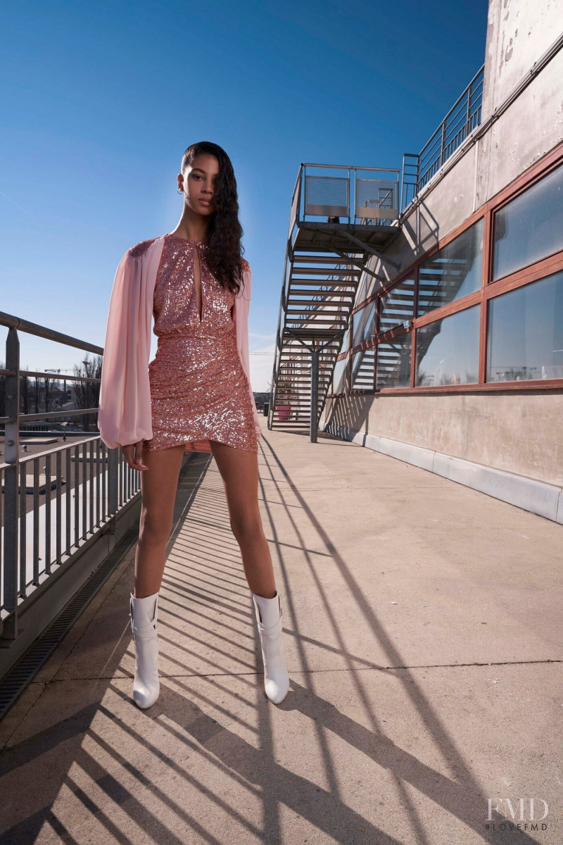 Rocio Marconi featured in  the Giamba lookbook for Autumn/Winter 2019