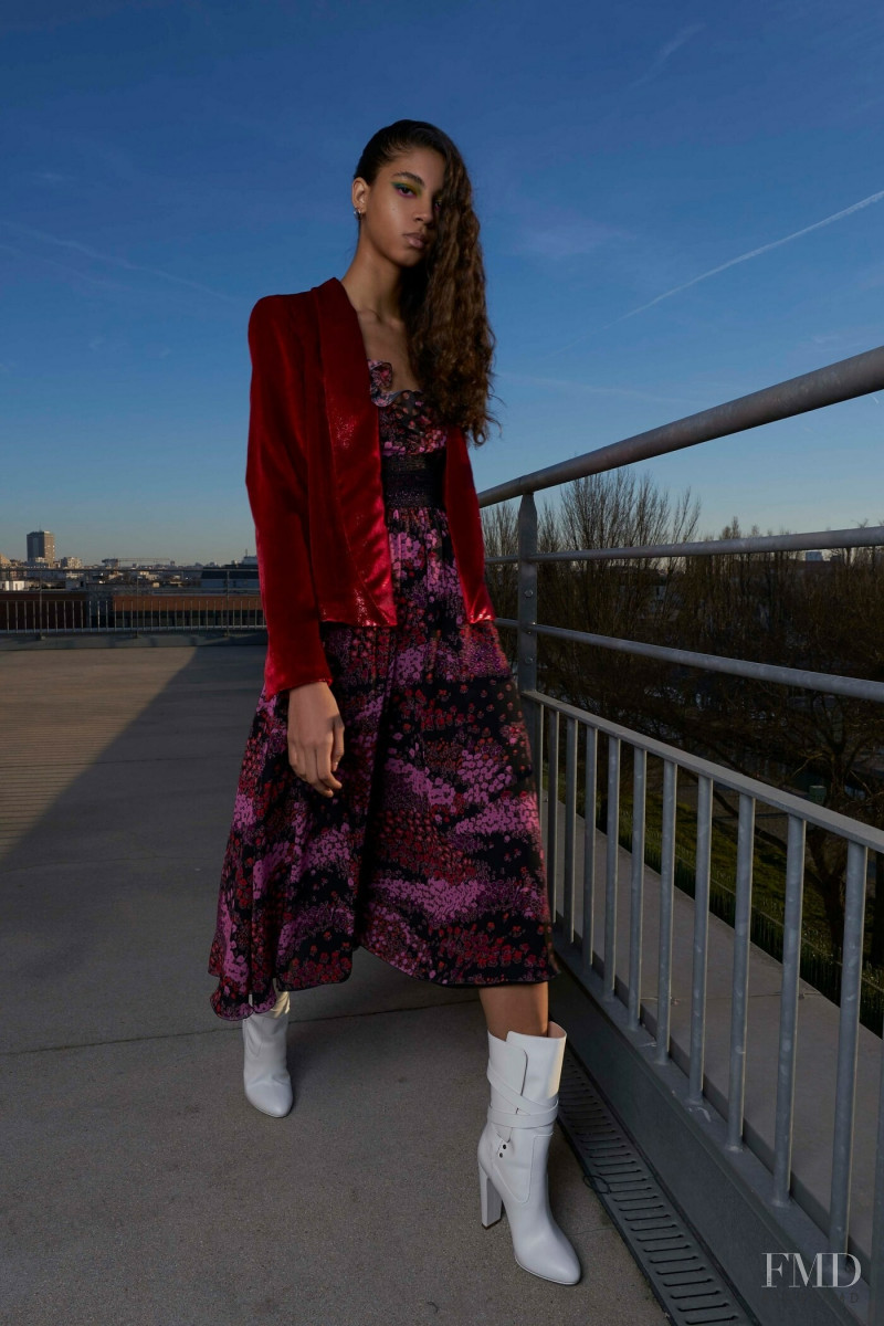 Rocio Marconi featured in  the Giamba lookbook for Autumn/Winter 2019