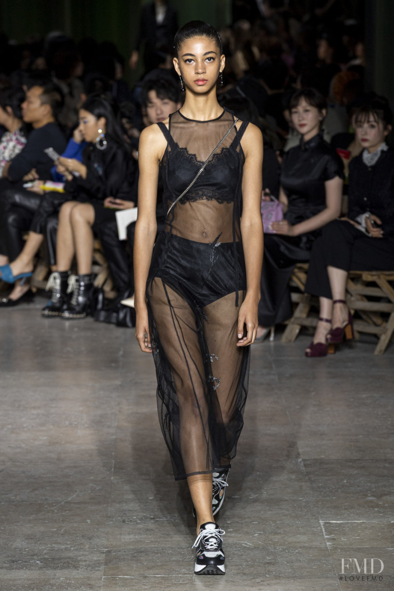 Rocio Marconi featured in  the Shiatzy Chen fashion show for Spring/Summer 2020