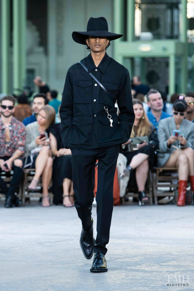 Rishi Robin featured in  the AMI Alexandre Mattiussi fashion show for Spring/Summer 2020