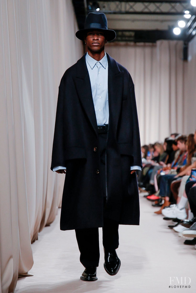 Salomon Diaz featured in  the AMI Alexandre Mattiussi fashion show for Autumn/Winter 2019