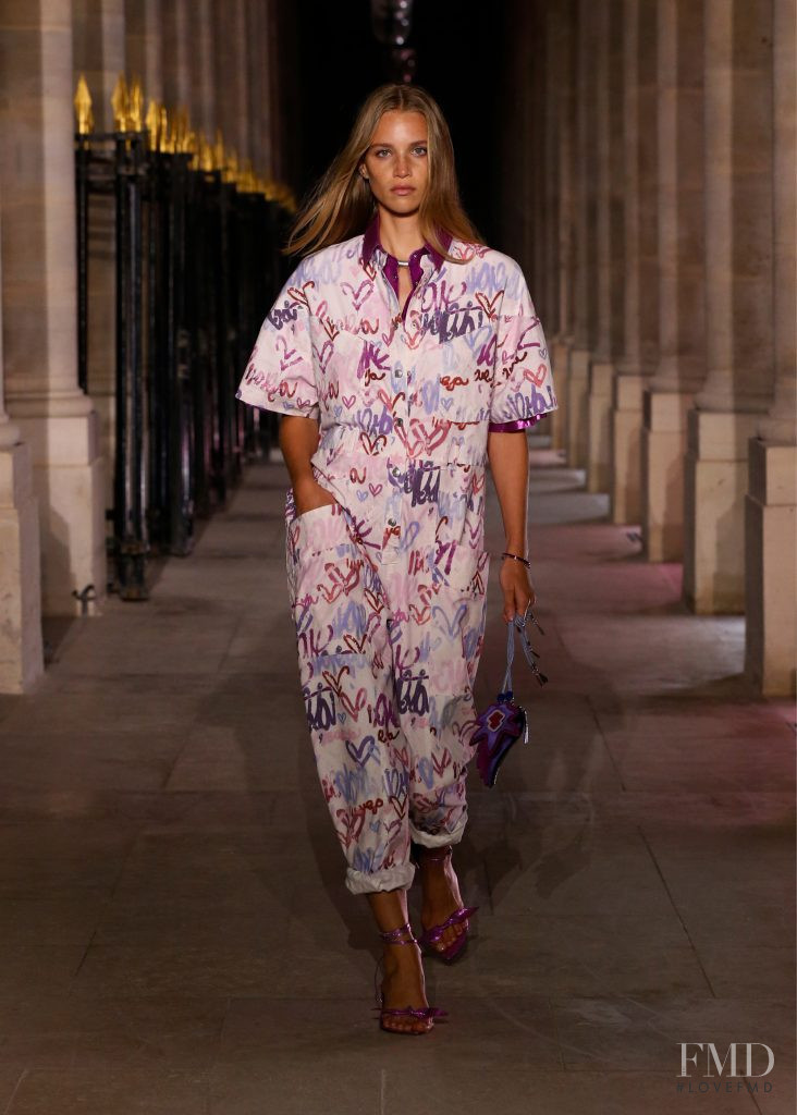 Rebecca Leigh Longendyke featured in  the Isabel Marant fashion show for Spring/Summer 2021