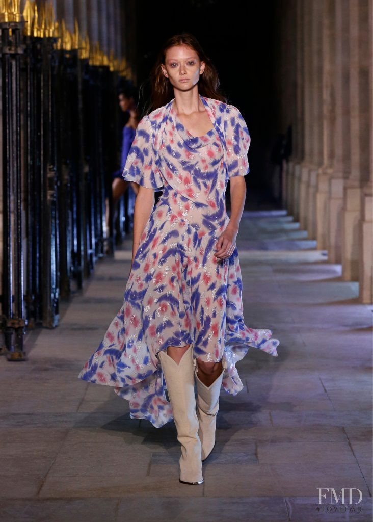 Sara Grace Wallerstedt featured in  the Isabel Marant fashion show for Spring/Summer 2021