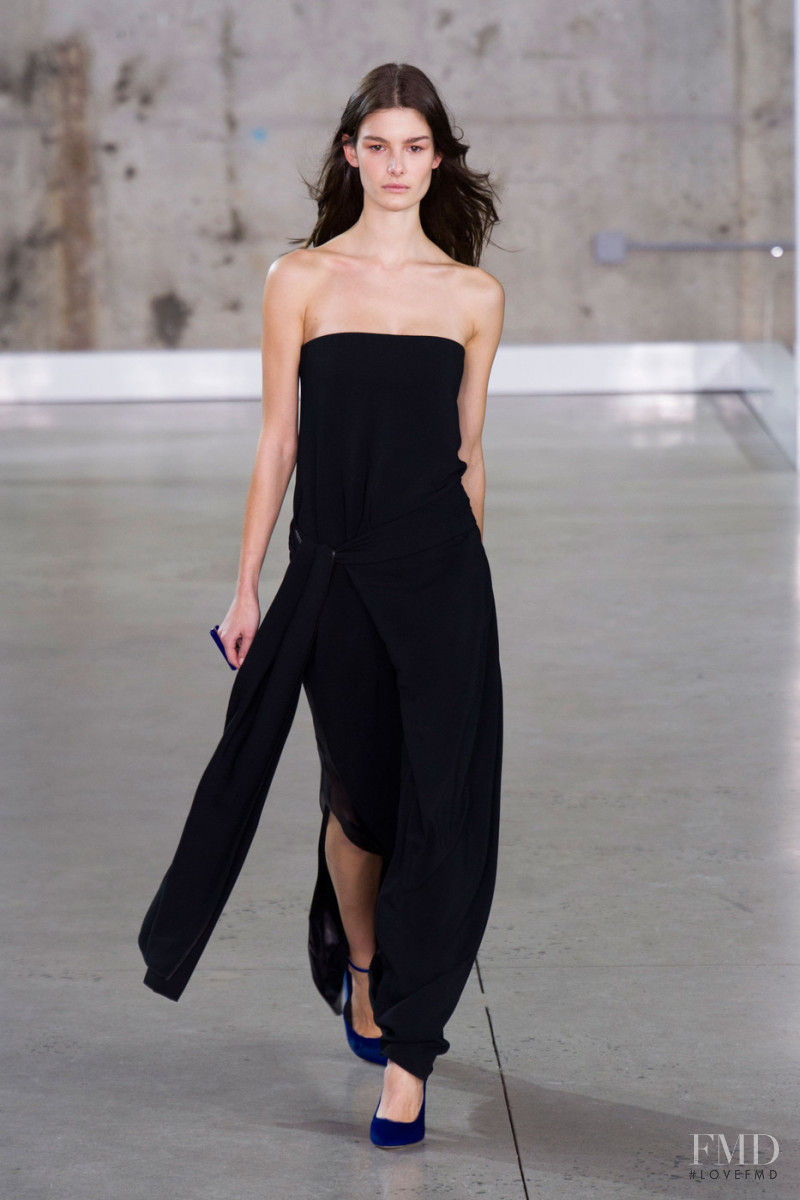 Ophélie Guillermand featured in  the Reed Krakoff fashion show for Autumn/Winter 2014