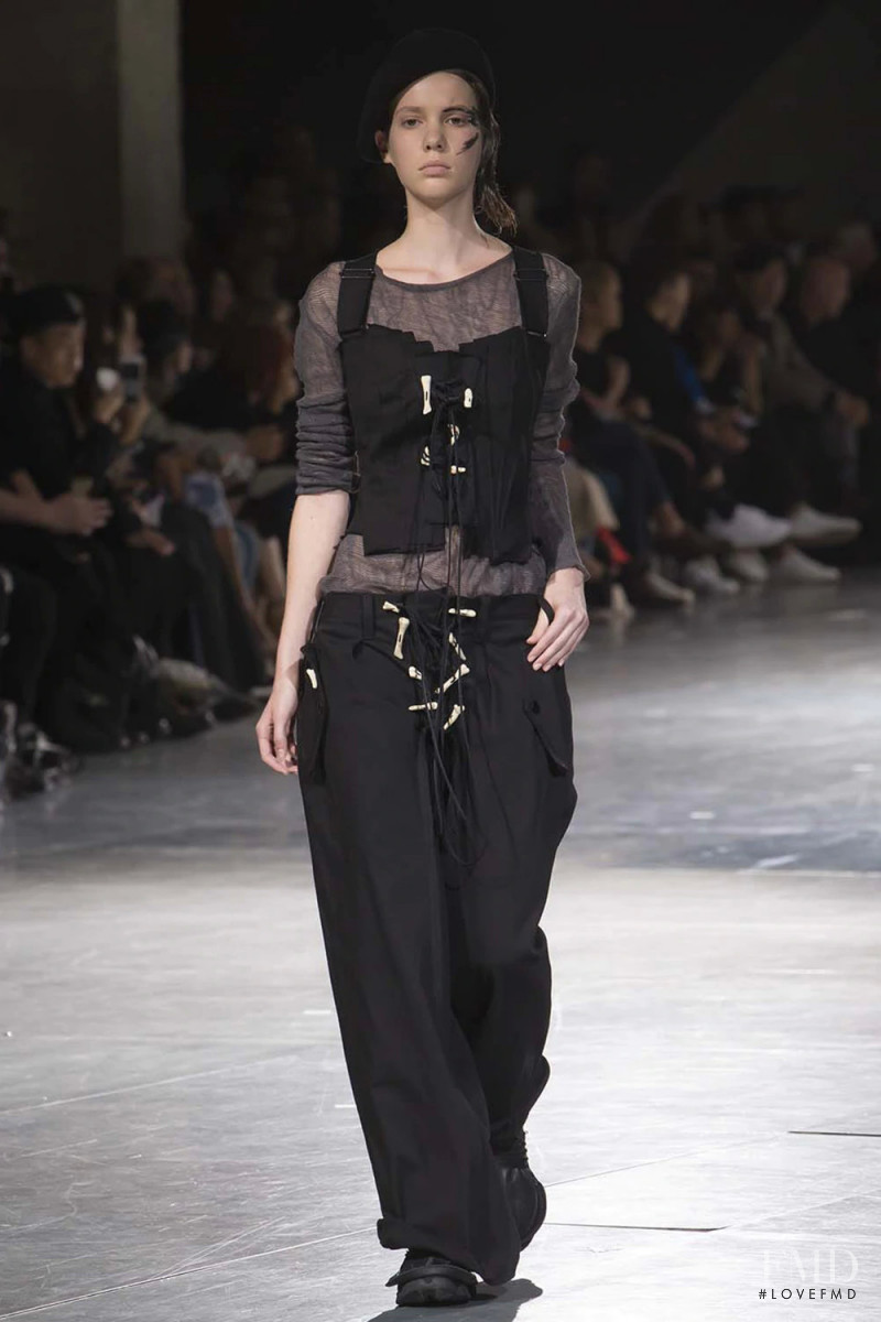 Yohji Yamamoto fashion show for Spring/Summer 2018
