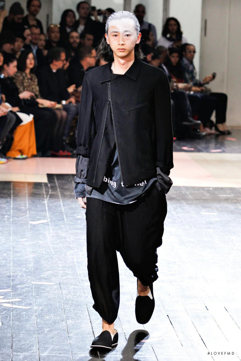 Yohji Yamamoto fashion show for Spring/Summer 2014