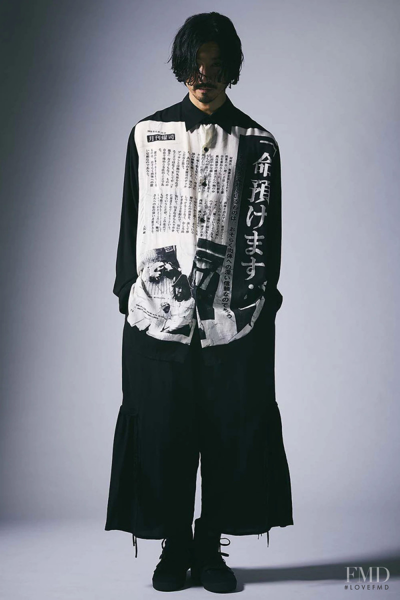 BLACK Scandal Yohji Yamamoto lookbook for Spring/Summer 2019