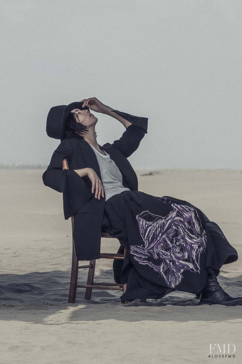 BLACK Scandal Yohji Yamamoto lookbook for Autumn/Winter 2019