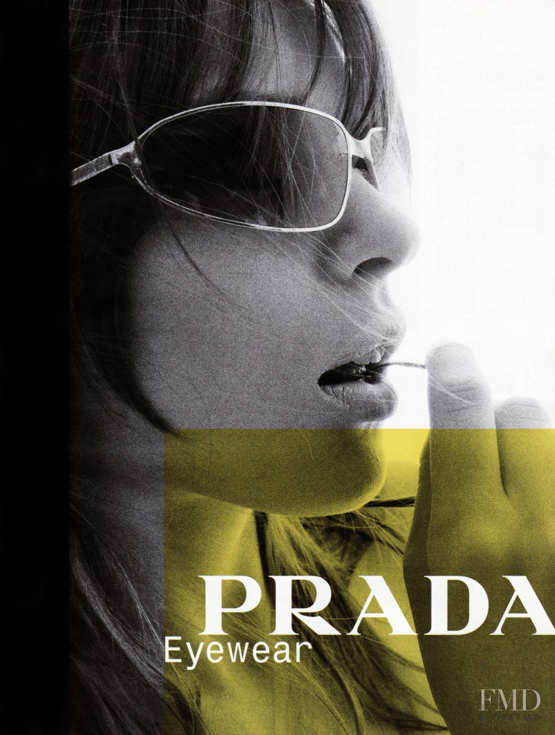 Prada Eyewear advertisement for Spring/Summer 2003