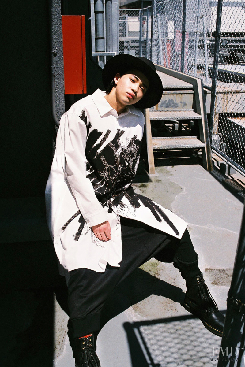 Ground Y Evangelion Collaboration lookbook for Autumn/Winter 2018