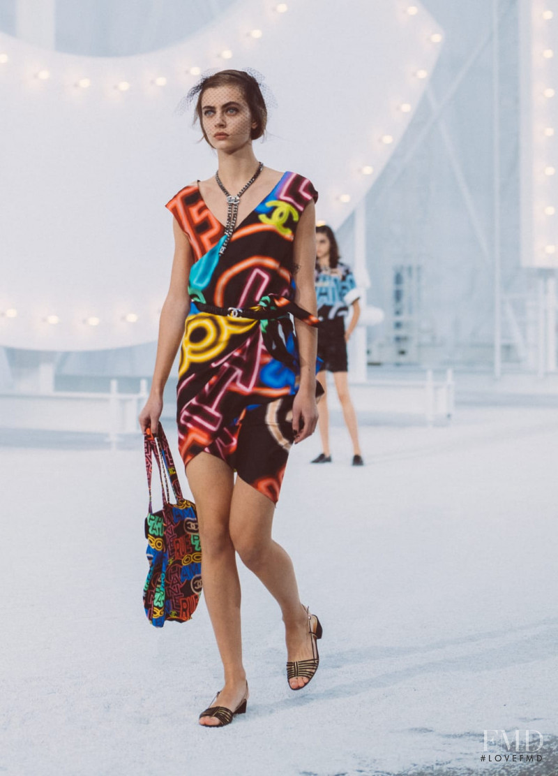 Patrycja Piekarska featured in  the Chanel fashion show for Spring/Summer 2021
