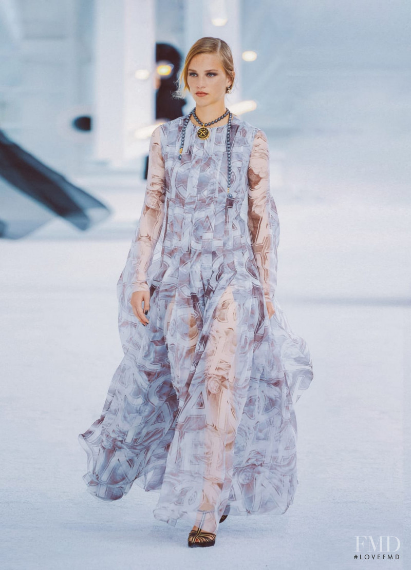 Rebecca Leigh Longendyke featured in  the Chanel fashion show for Spring/Summer 2021