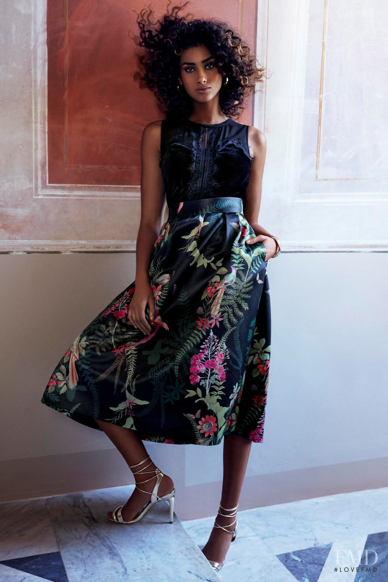 Imaan Hammam featured in  the Next catalogue for Fall 2016