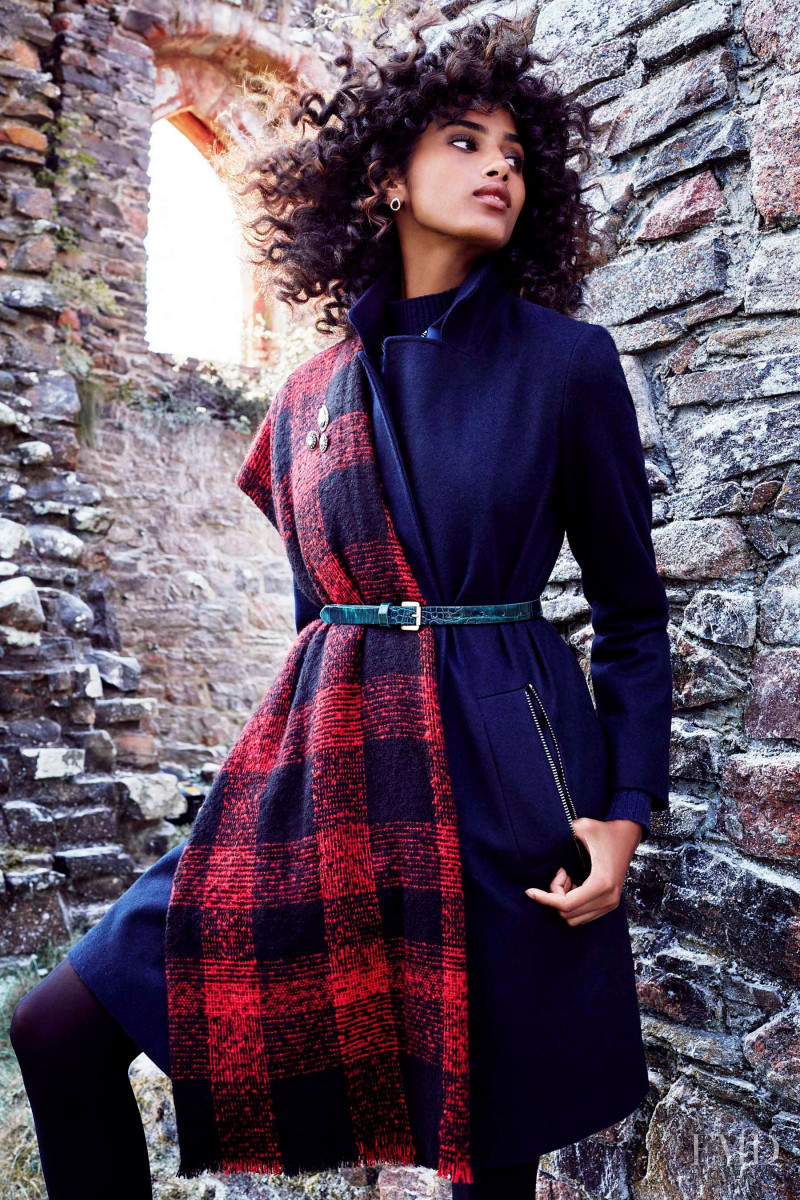 Imaan Hammam featured in  the Next catalogue for Fall 2016