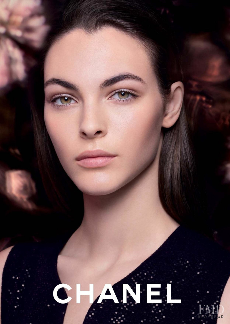 Vittoria Ceretti featured in  the Chanel Beauty advertisement for Autumn/Winter 2018