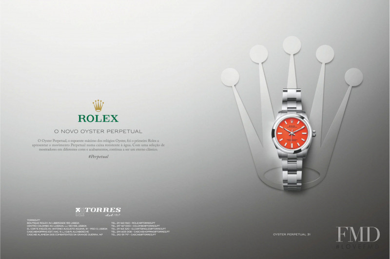 Rolex advertisement for Autumn/Winter 2020
