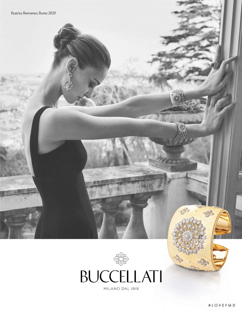 Buccellati advertisement for Autumn/Winter 2020