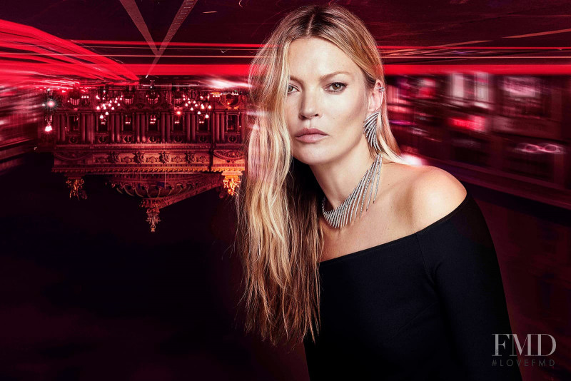 Kate Moss featured in  the Messika Messika by Kate Moss advertisement for Autumn/Winter 2020