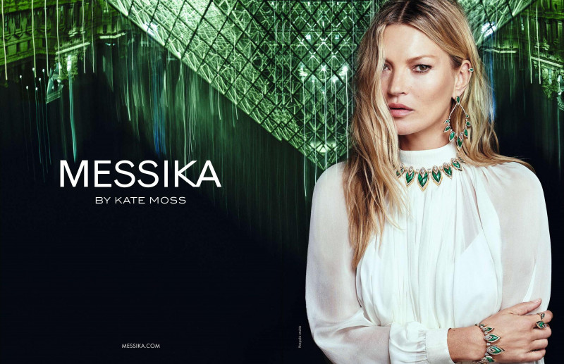 Kate Moss featured in  the Messika Messika by Kate Moss advertisement for Autumn/Winter 2020