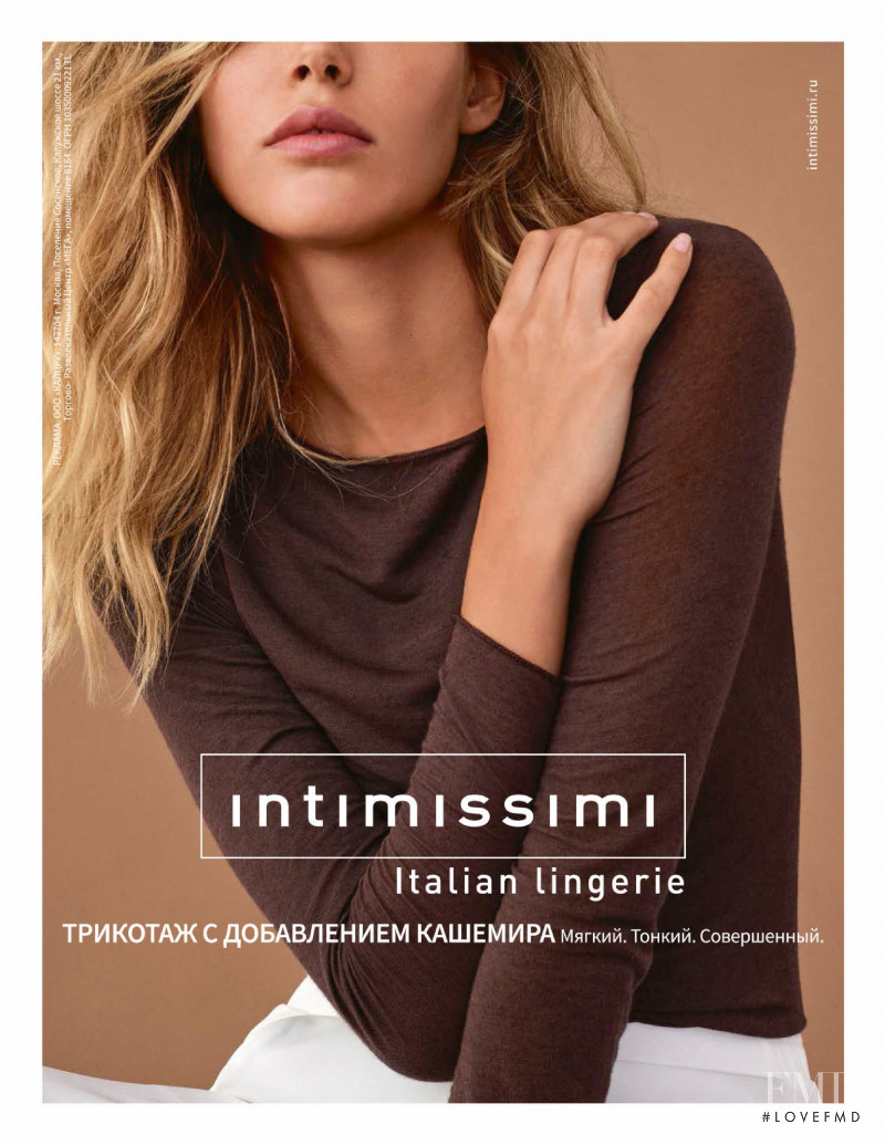 Intimissimi advertisement for Autumn/Winter 2020