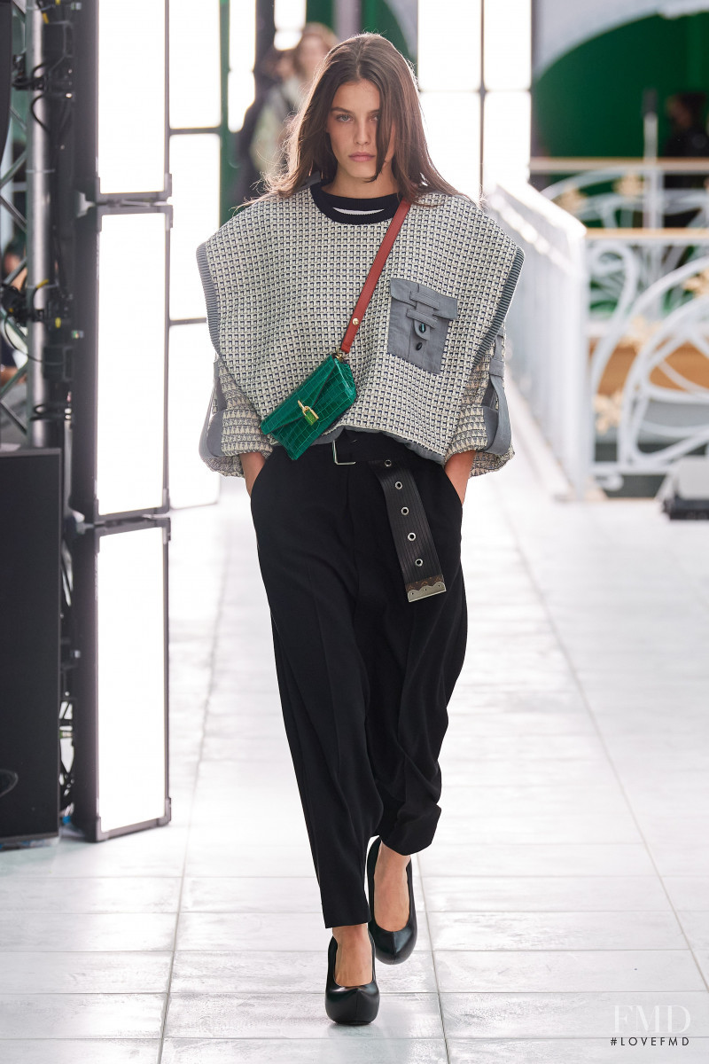 Emma Todt featured in  the Louis Vuitton fashion show for Spring/Summer 2021