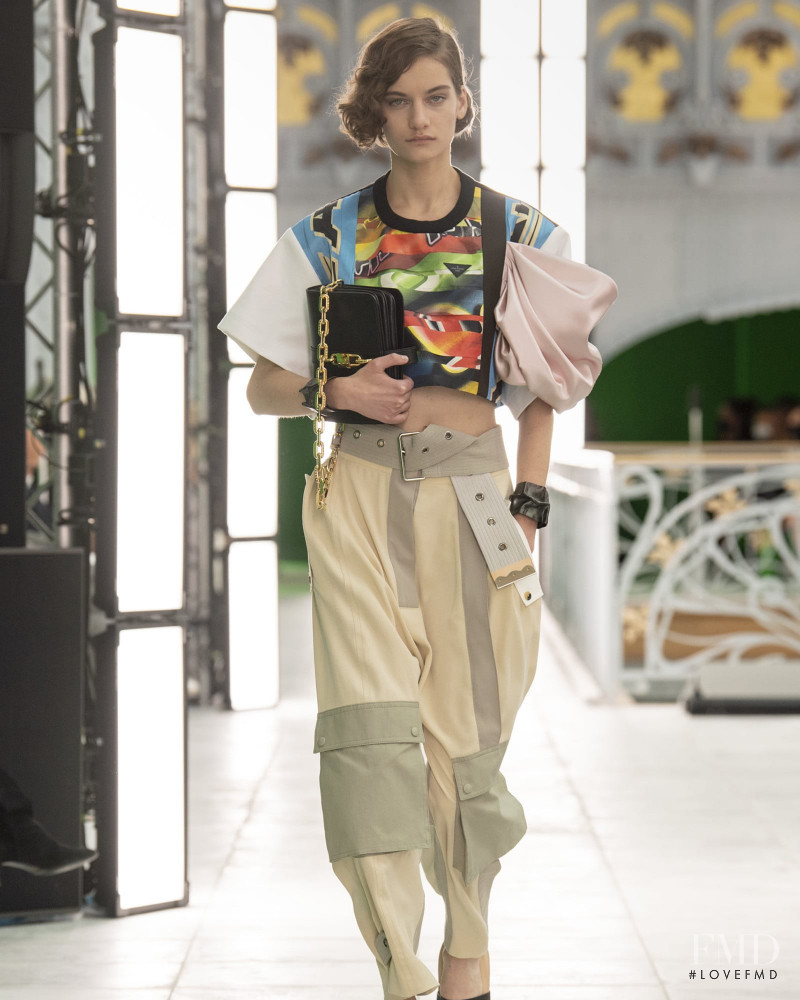 Alina Bolotina featured in  the Louis Vuitton fashion show for Spring/Summer 2021