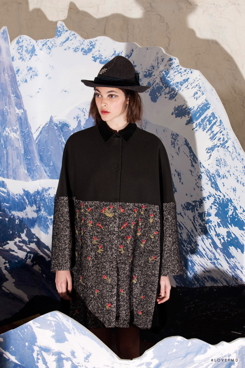 Vittoria Ceretti featured in  the Antonio Marras lookbook for Pre-Fall 2014