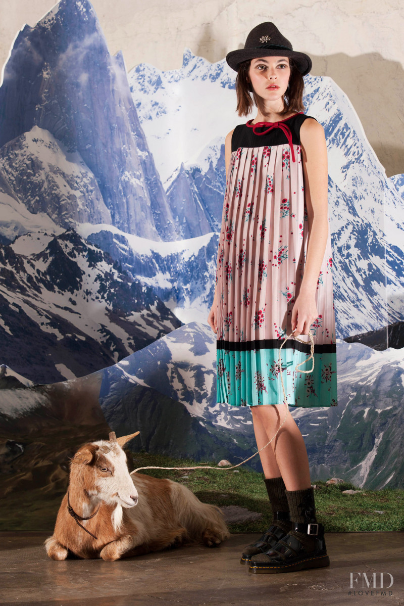 Vittoria Ceretti featured in  the Antonio Marras lookbook for Pre-Fall 2014