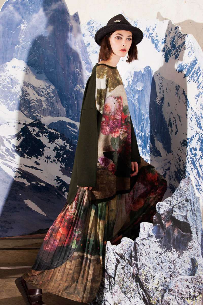 Vittoria Ceretti featured in  the Antonio Marras lookbook for Pre-Fall 2014